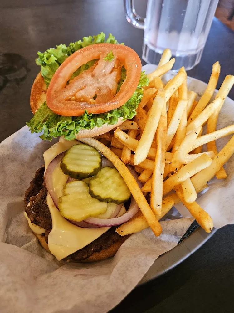 Smash Burger and Fries